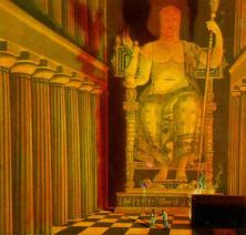 Haga click para ver la imagen ampliada 1954_26_statue of olympic zeus 1954.jpg